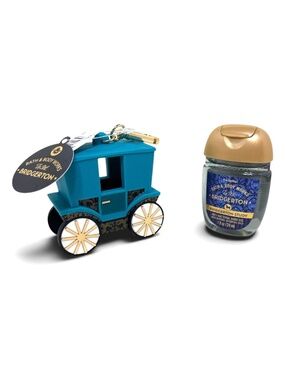 NWT Bath & Body Works Bridgerton Carriage PocketBac Holder + Bridgerton Study